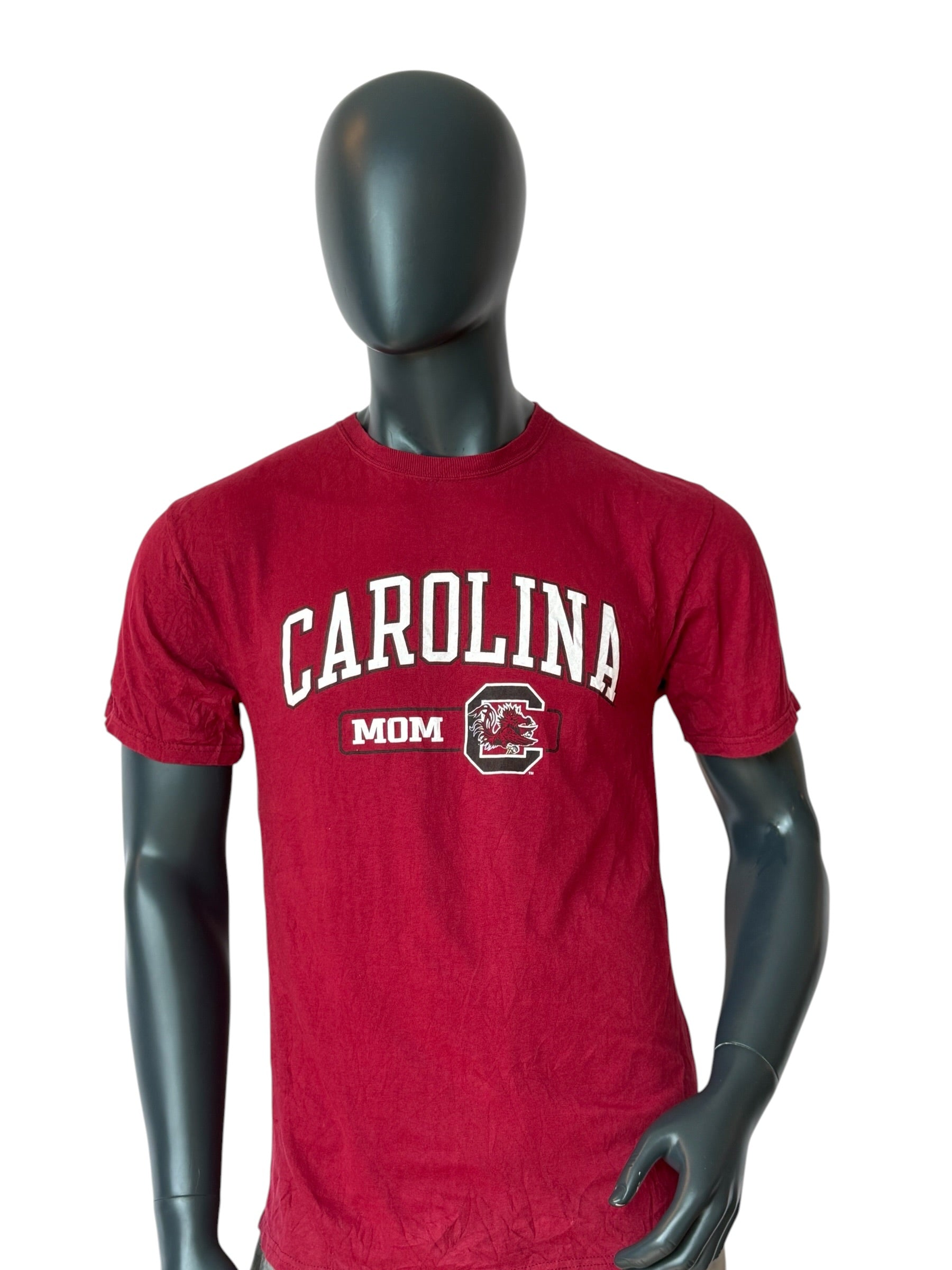 Champion Carolina Mom T Shirt Red Retro Vintage College Tee